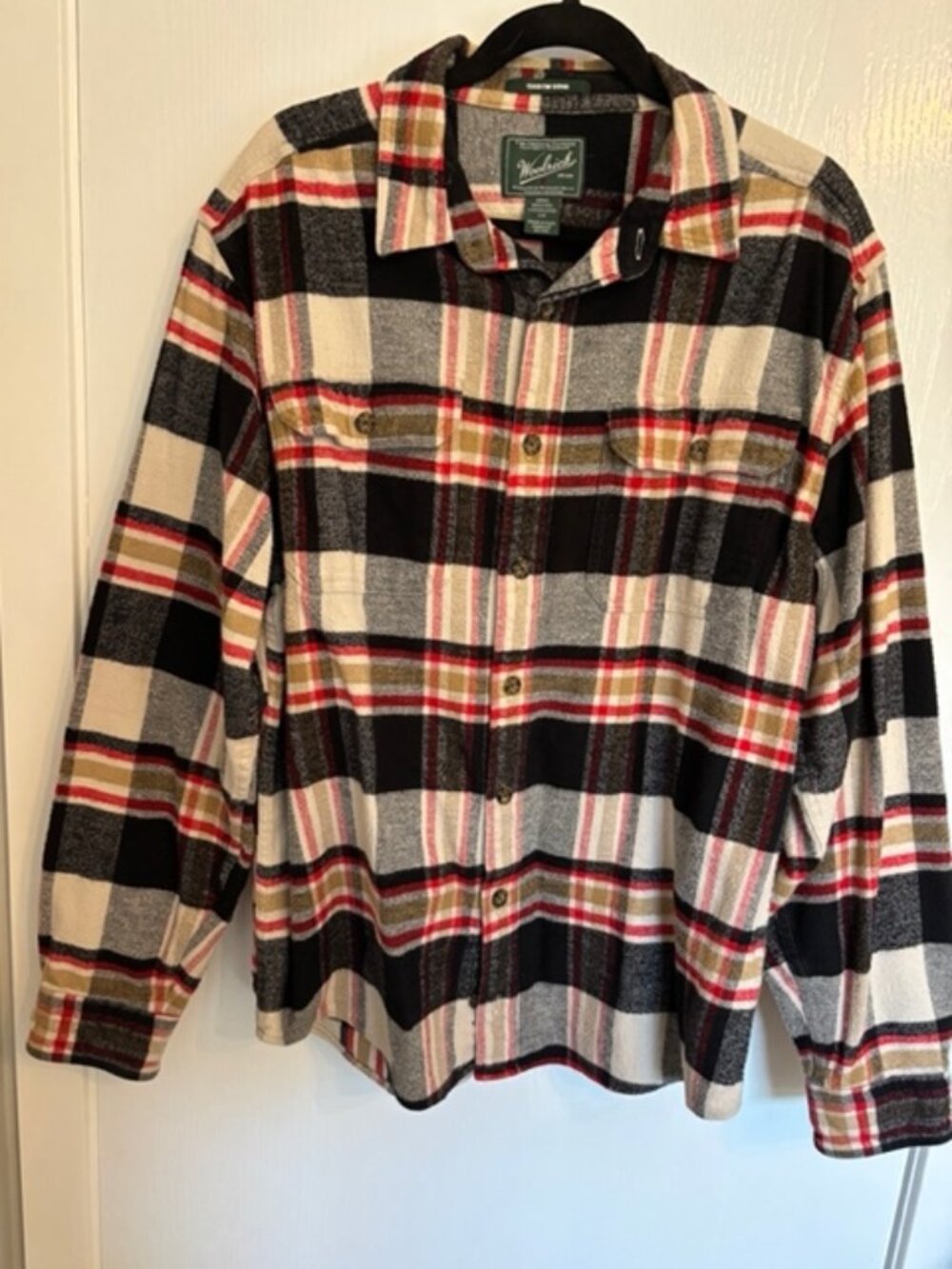 Woolrich Oxbow Bend Plaid Flannel Shirt